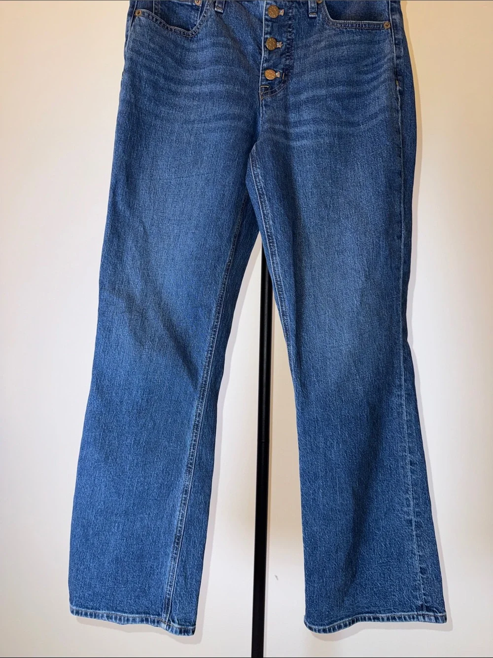 J Crew Mid Rise Flare Cropped Jeans | Size 28T